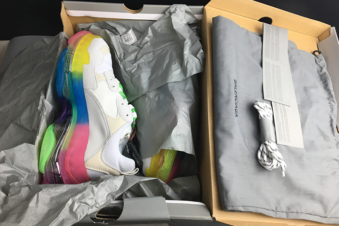Ba*len*cia*ga triple s trainer - Ba*len*cia*ga -white 544351 w09e1 1895